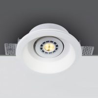 Upotettava kehyksetön "Dark Light" spot valaisin GU10 lampulle