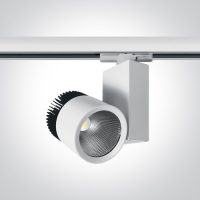 Valkoinen kiskospotti COB LED 45W WW 230v